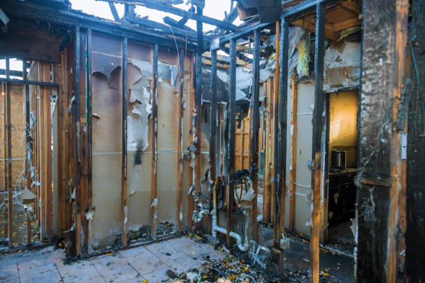 Professional Emergency Fire Cleanup technician working in Baldwin, PA